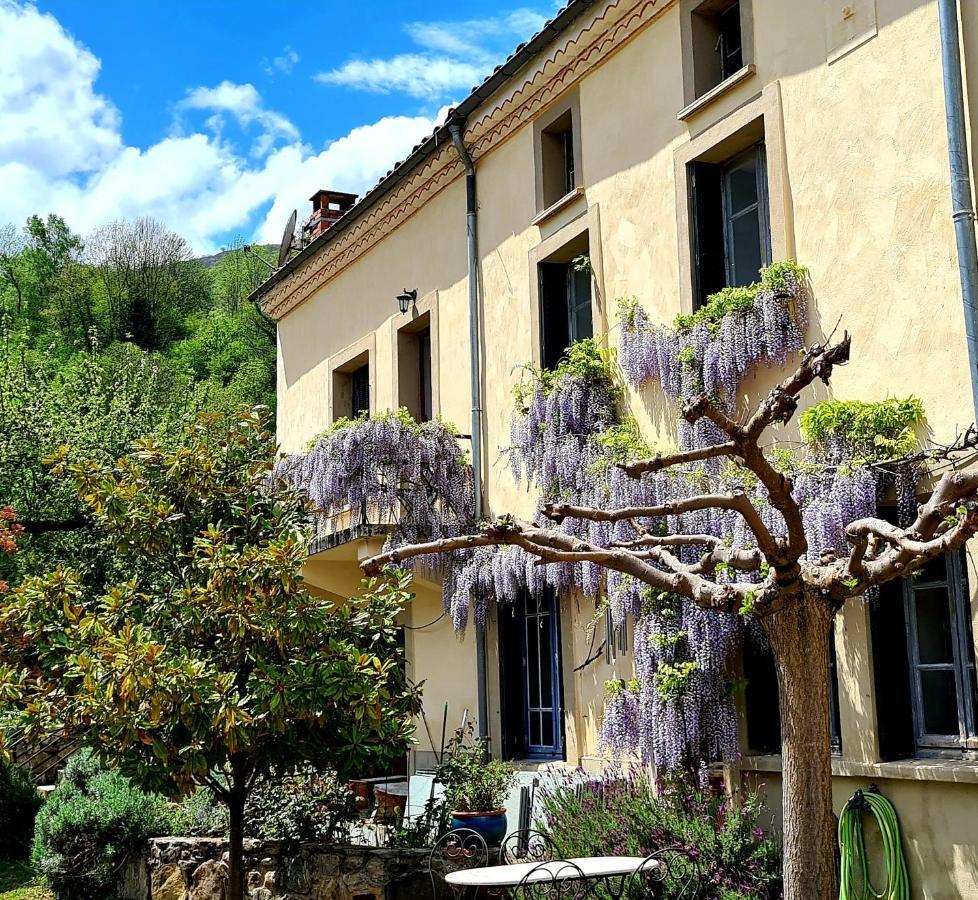 La Maison Des Tisserandes Montsegur Luaran gambar
